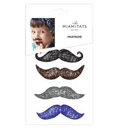 Тату переводные Miamitats Kids Mustache