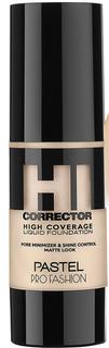 Тональная основа PASTEL High Coverage Liquid Foundation, 415