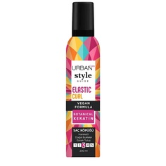 Мусс Urban care Elastic Curly Hair для ухода за кудрями, гибкая фиксация, 200 мл