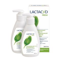 Комплект Гель для интимной гигиены Lactacyd Fresh 200 мл х 2 шт