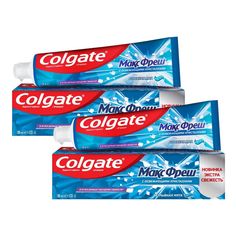 Комплект Зубная паста Colgate Макс фреш Взрывная мята 100 мл х 2 шт.