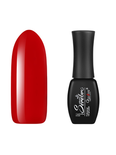 Гель-лак для ногтей Serebro витражный, для аквариумного дизайна, прозрачный красный, 11 мл