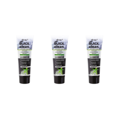 Маска для лица Витэкс Black Clean глубоко очищающаяна основе глины75 г3 шт Vitex