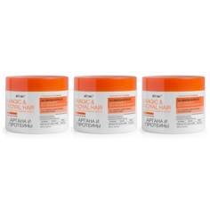 Маска-Блеск Витэкс 3в1 Magic&Royal Hair Аргана и протеины300 мл3 шт Viteks