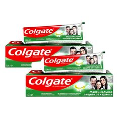 Комплект Зубная паста Colgate Максимальная защита от кариеса Двойная мята 100 мл х 2 шт.