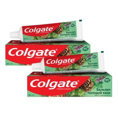 Комплект Зубная паста Colgate Бальзам молодой хвои 100 мл х 2 шт.
