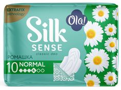 Прокладки Ola! Silk Sense Classic Deo Normal гигиенические ромашка 10 шт.