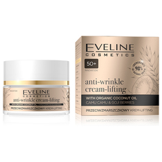 Крем-лифтинг для лица EVELINE ORGANIC против морщин 50 мл