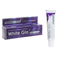 Отбеливающая зубная паста White Glo 2 в 1, 24 г
