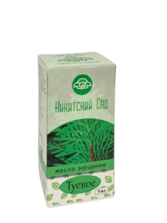 Эфирное масло Туевое Никитский Ботанический Сад, 5 мл