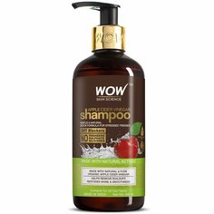 Шампунь WOW Skin Science для роста волос, против выпадения и перхоти, с яблочным уксусом