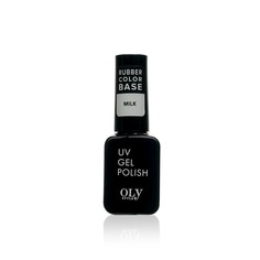 Базовое покрытие для гель-лака Olystyle UV Rubber Color Base , каучуковое, камуфлирующее ,