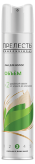 Лак для волос Прелесть Professional Объем сильной фиксации 300 мл