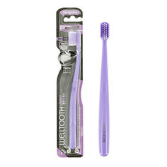 Зубная щетка Welltooth мягкая violet