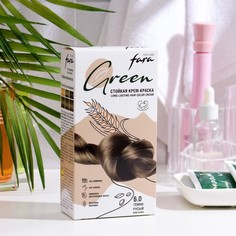 Краска для волос FARA Eco Line Green 6.0 темно-русый, 125 г No Brand