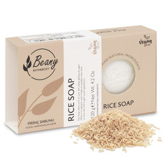 Мыло Beany твердое натуральное турецкое Rice Extract Soap с рисовым экстрактом