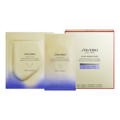Маски тканевые для лица Shiseido Vital Perfection LiftDefine Radiance Face Mask 12 шт