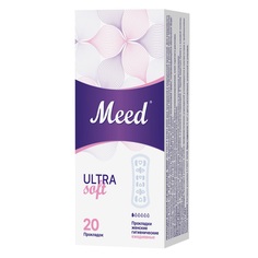 Meed Прокладки жен. гигиен. ежед. ультратонкие СОФТ, 20шт.