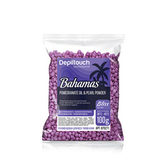 Воск в гранулах Depiltouch Professional BAHAMAS серии BLISS, 100 гр No Brand
