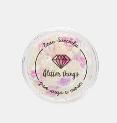 Гель-блёстки Glitter Things для лица и тела, Розовые мечты, 5 мл