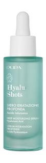 Сыворотка для лица Pupa Hyalu Shots Deep Moisturizing Serum с гиалуроновой кислотой, 30 мл