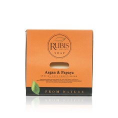 Мыло туалетное Rubis From Nature Argan & Papaya 125г