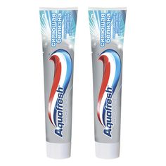 Комплект Зубная паста Aquafresh 3+ Сияющая белизна 100 мл х 2 шт.
