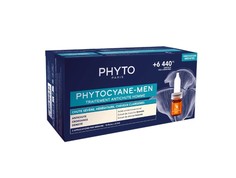 Сыворотка против выпадения волос Phyto Фитоциан-мэн для мужчин 12 х 3,5 мл
