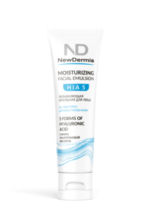 Эмульсия для лица Newdermis hia 5 moisturizing facial emulsion 75 мл
