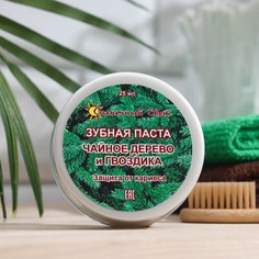 Зубная паста Солнечный Свет чайное дерево и гвоздика, 25 мл