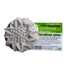 Мыло соляное "Лечебная грязь" Живица 90 г