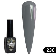 Гель-лак Global Fashion Black Elite №236