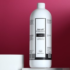 Средство для обезжиривания ногтей и снятия липкого слоя Gel-off Cleaner Professional, 1 л