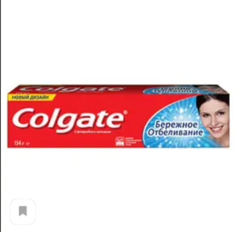 Зубная паста Colgate Бережное отбеливание 150 мл