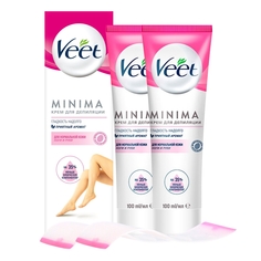 Комплект Крем для депиляции Veet Minima для нормальной кожи 100 мл х 2 шт