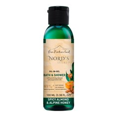 Гель для душа Nords secret Пряный миндаль-альпийский мед 100 мл