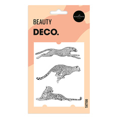 Татуировка переводная для тела DECO. Orient by Miami tattoos Leopard