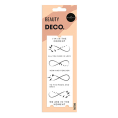 Татуировка переводная для тела DECO. Real Tattoo Infinite by Miami tattoos
