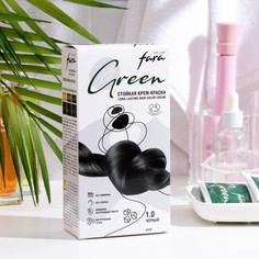 Краска для волос FARA Eco Line Green 1.0 черный, 125 г No Brand