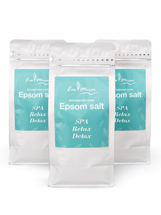 Английская соль для ванн Epsom salt 3000 г Eco Mirai