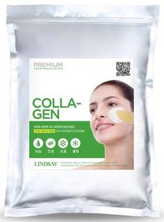 Альгинатная маска Lindsay Premium Modeling Mask Collagen с коллагеном 1 кг.