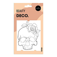 Татуировка переводная для тела DECO. Beycoz Tattoo by Miami tattoos Skull