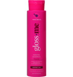 Шампунь Nano Brazil Gloss Me Keratin Shampoo Home Care 500 мл