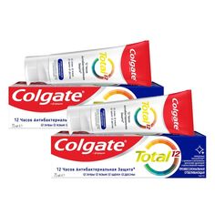 Комплект Зубная паста Colgate Total Профессиональная Чистка Отбеливающая 75 мл х 2 шт.