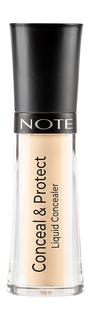 Консилер Note жидкий маскирующий Conceal & Protect Liquid Concealer 1 Light Sand 4,5мл