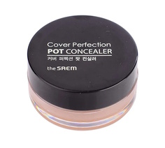 СМ Cover P Консилер-корректор для лица Cover Perfection Pot Concealer 0.5 Ice Beige The Saem