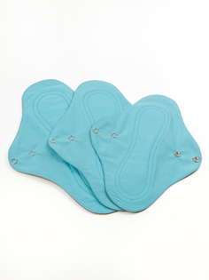 Прокладки Cycle Recycle для менструации многоразовые голубой цвет 3 шт