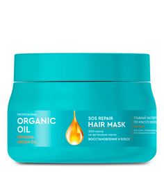 Маска для волос Fito косметик Professional Organic Oil SOS восстановление, с маслом арганы