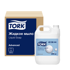Жидкое мыло Tork Liquid Soap Advanced Торк 10 л 2 канистры по 5 л