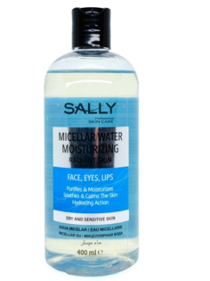 Мицеллярная вода для лица Sally Увлажняющая для сухой и чувствительной кожи 400 мл